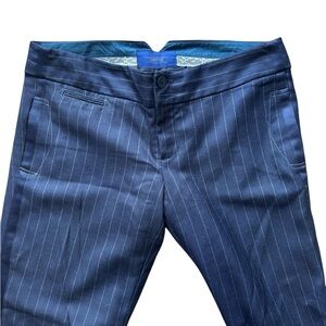 American Eagle Navy Pinstripe Dress Pants Work Trousers